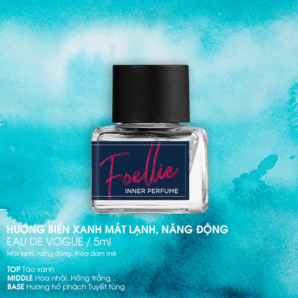 Nước hoa vùng kín Foellie Eau De Vogue Inner Perfume 5ml